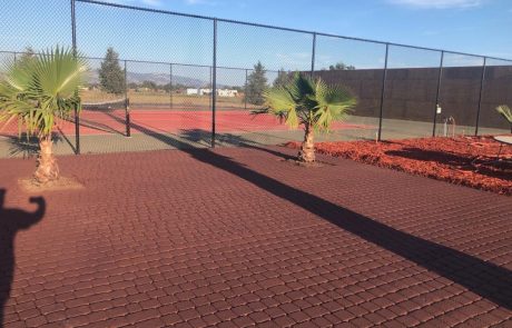 Asphalt Stamping, British Cobblestone Pattern