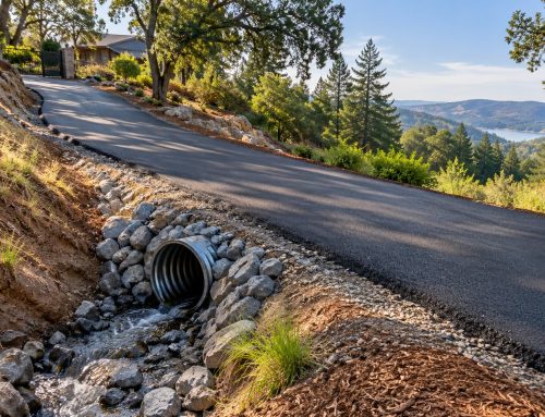 Culvert and Ditch Installation for Driveways, Private Roads, and Paving Projects